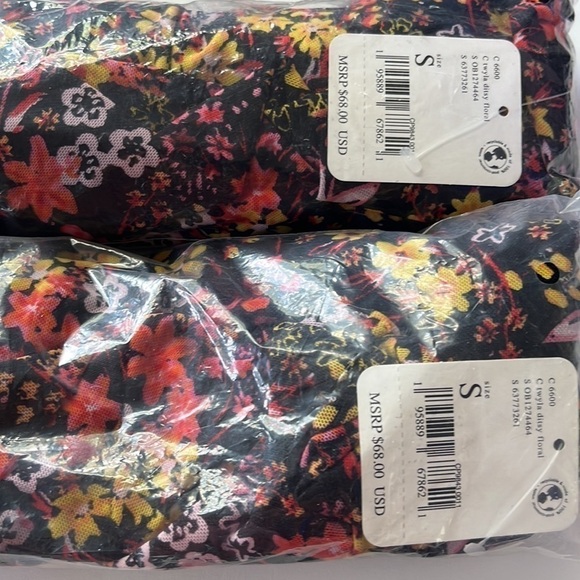 Free People Small gather tee in Twyla Ditsy Floral NWT - Picture 8 of 9